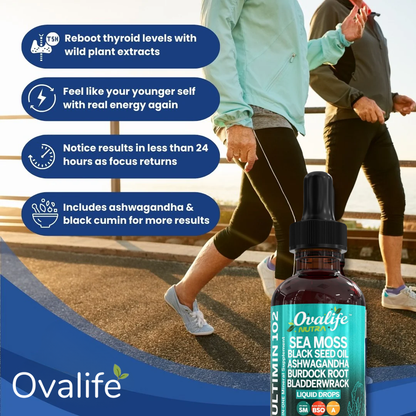 Irish Seamoss Thyroid Hormone Regulator